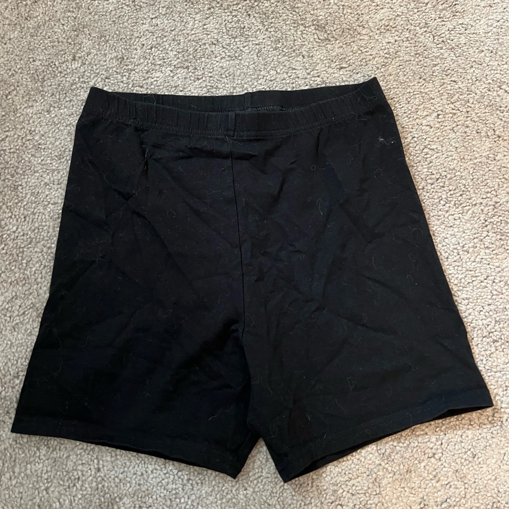 Divided (H&M) black lounge biker shorts